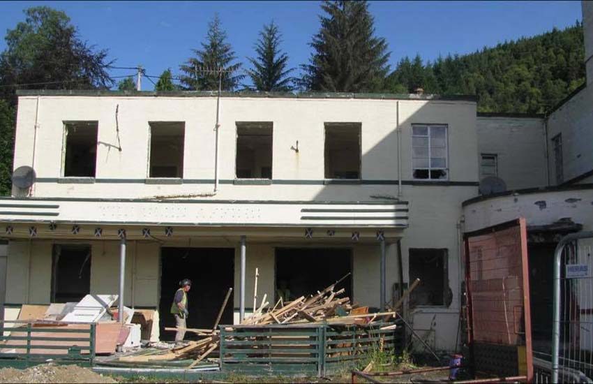 Gregory's-Plant-Hire-and-Civil-Engineering-Demolition-Glen-Affric-Hotel-Cannich-3