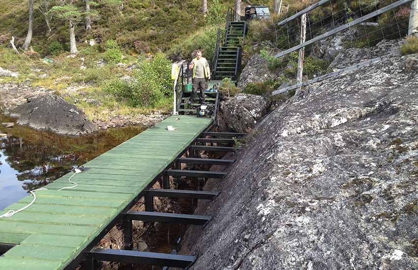 Gregory's Plant Hire and Civil Engineering Pier Refurb and Upgrade Glen Affric 5