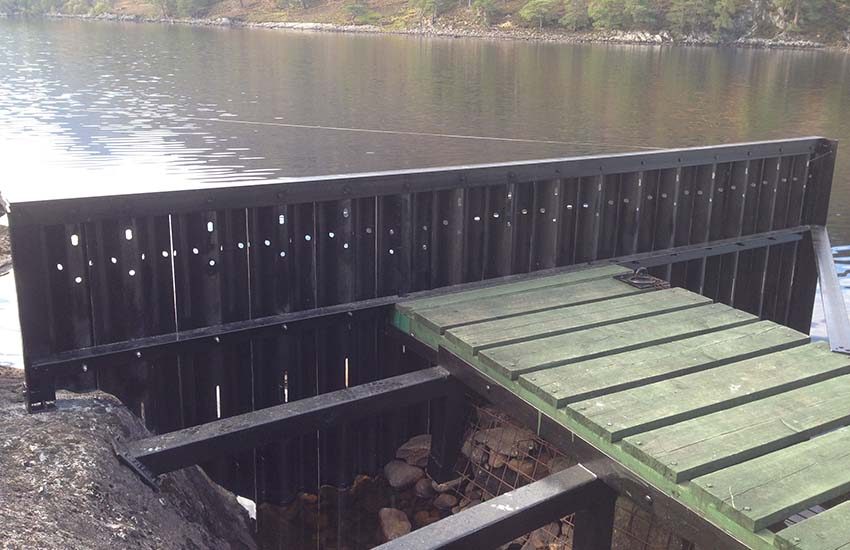 Gregory's Plant Hire and Civil Engineering Pier Refurb and Upgrade Glen Affric 7